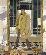 Sir William Orpen The Poet oil painting on canvas